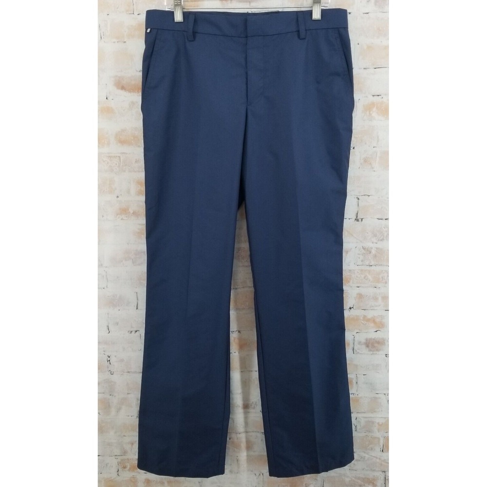 J.Lindeberg Blue Performance Troon Micro Twill Golf Pant Sz 32 x 34 Regular Fit